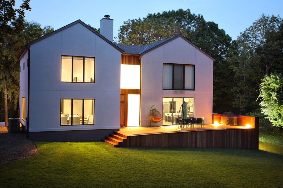 Modern Home with New Electrics