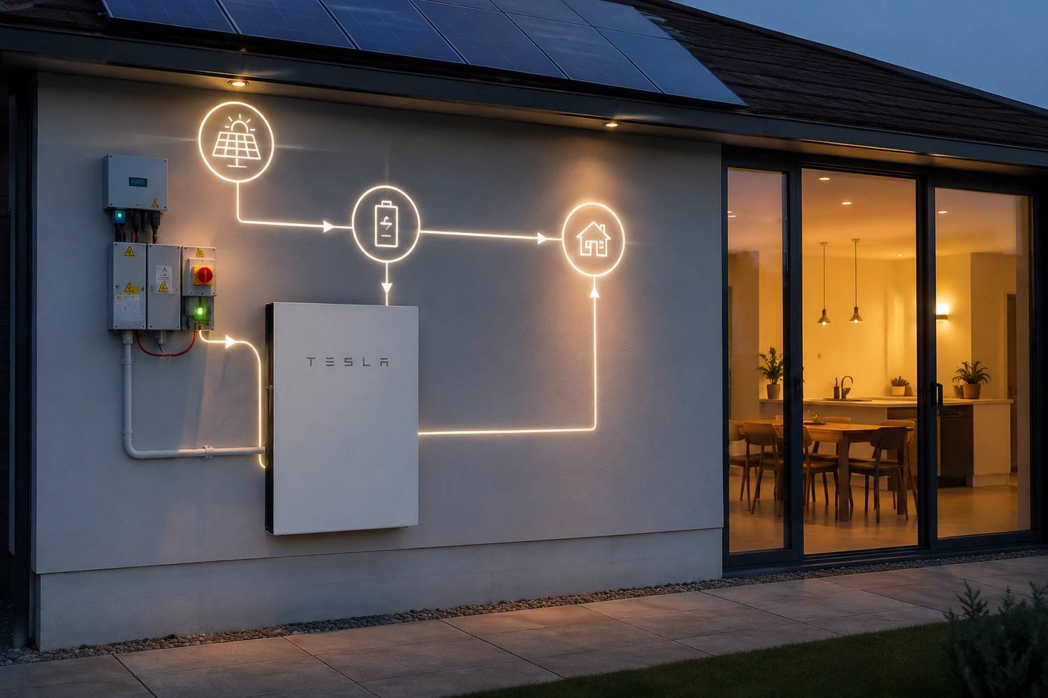 Use Stored Solar Energy